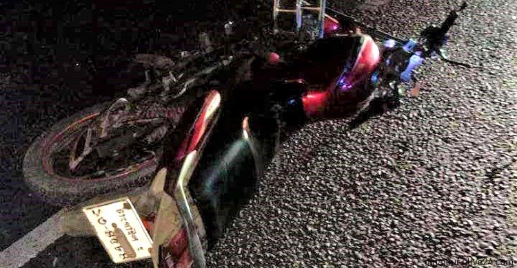 বাইকের ২ আরোহী নিহত দিনাজপুরে মাইক্রোবাসের সঙ্গে সংঘর্ষে